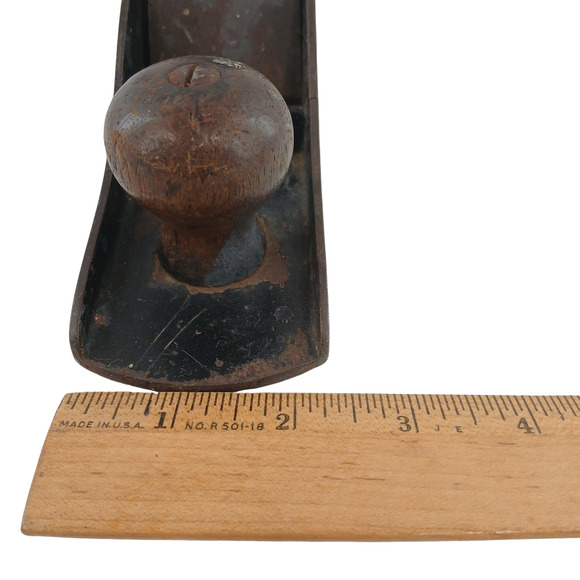 VTG Stanley No.5 Hand Plane, 13.5” Carpenter Woodworking Tool Wood - See Desc - Picture 8 of 9